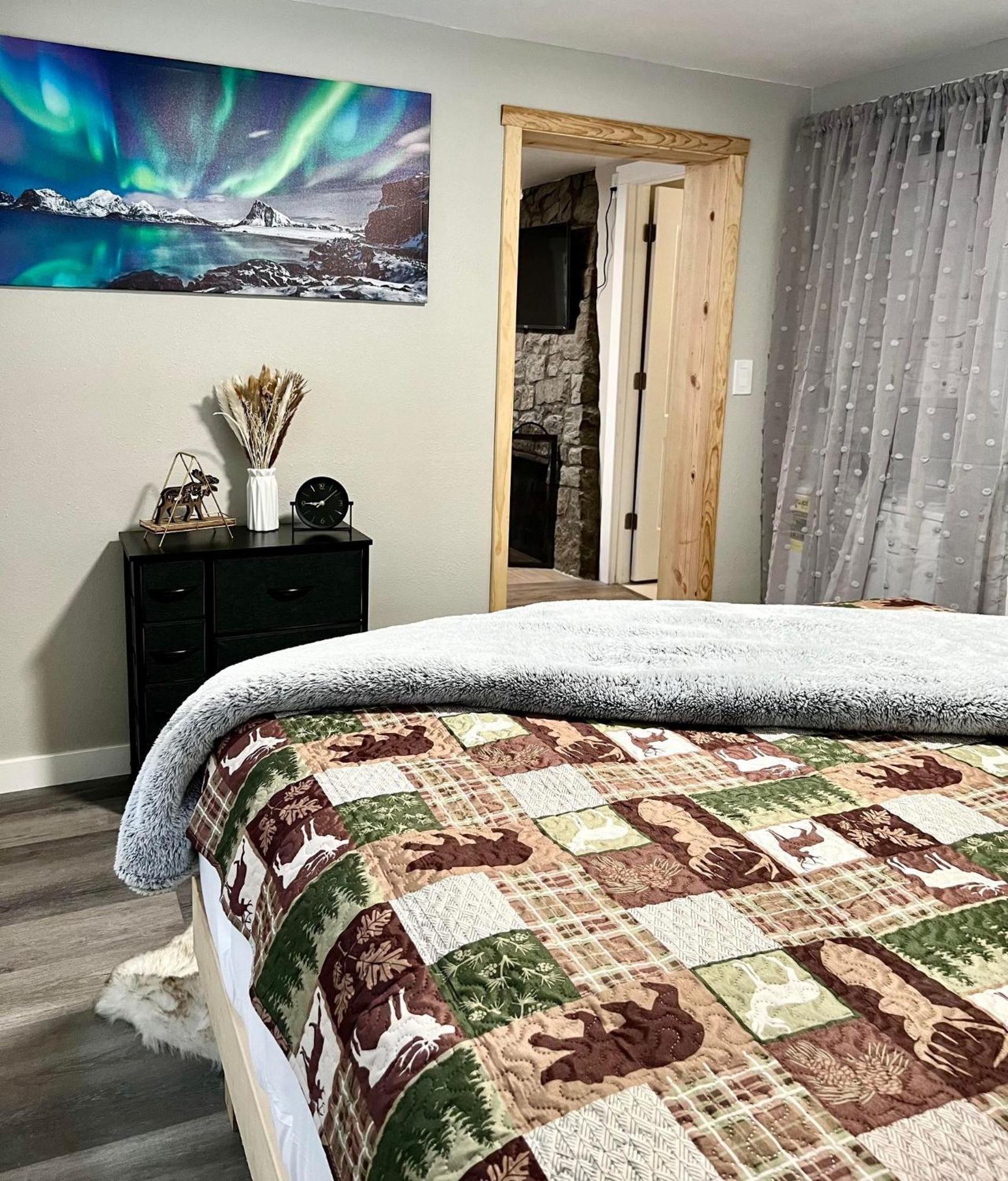 Log House In Heart Of Anchorage Apartment ภายนอก รูปภาพ